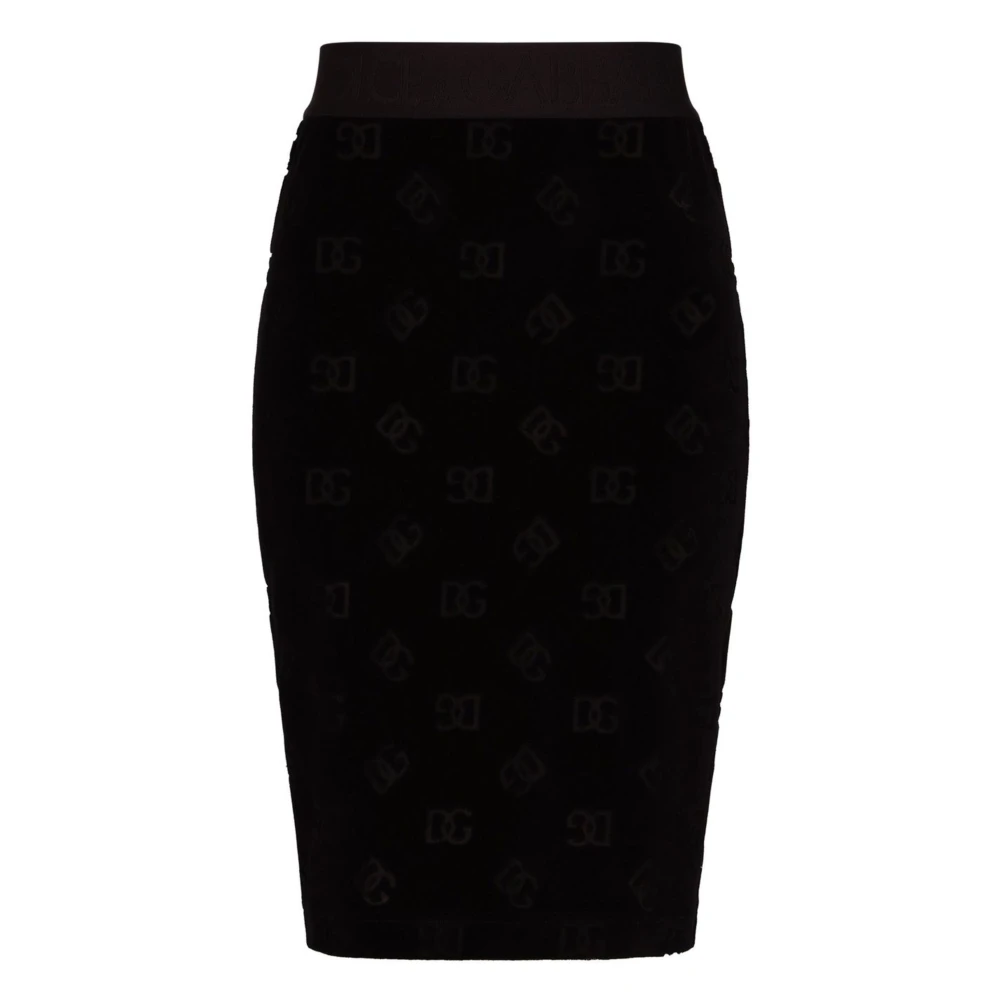 Dolce & Gabbana Stijlvolle Rok voor Vrouwen Black Dames