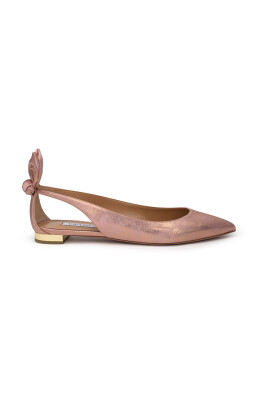 metallic-pink-leather-ballerina-with-bow