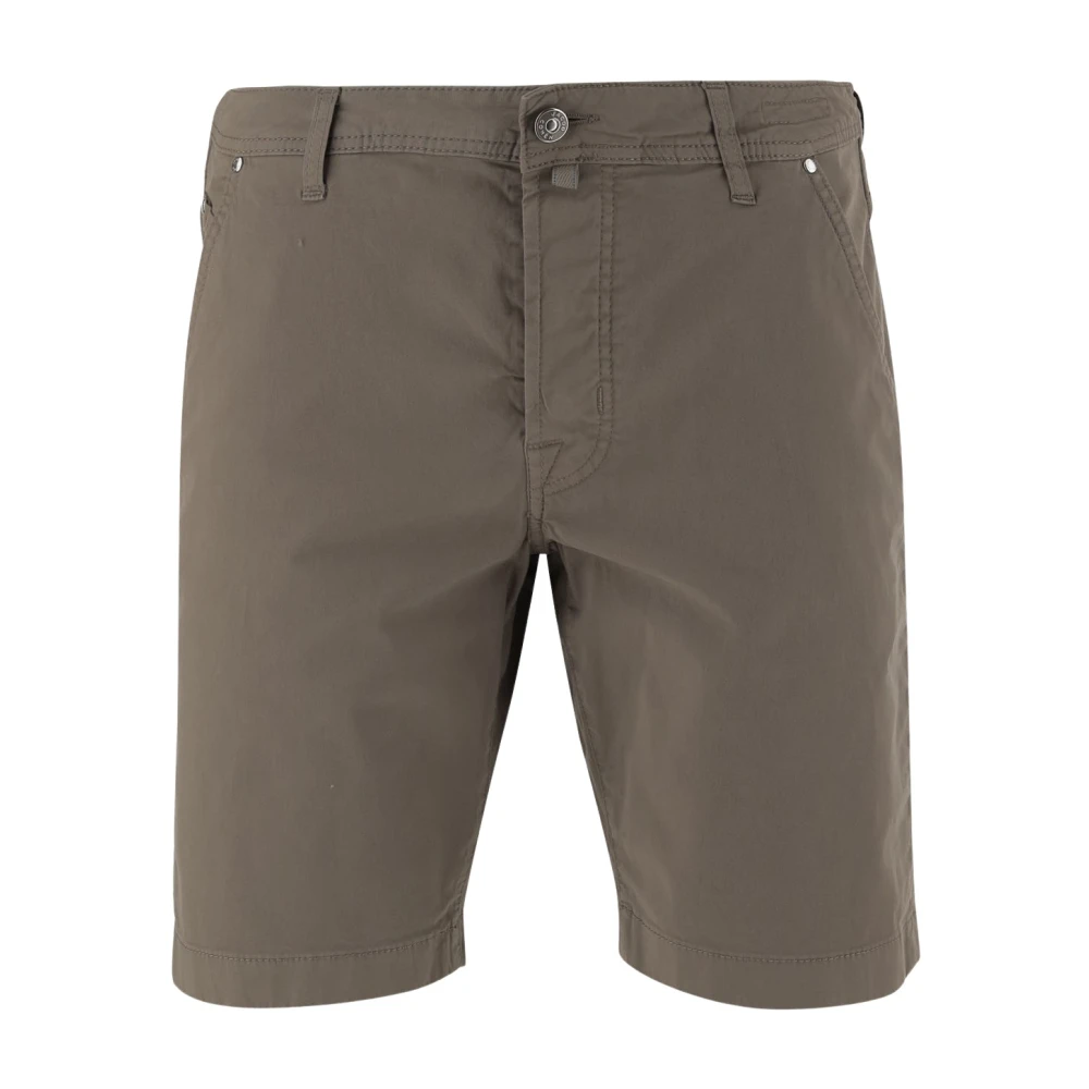 Jacob Cohën Stijlvolle Casual Shorts voor Mannen Brown Heren