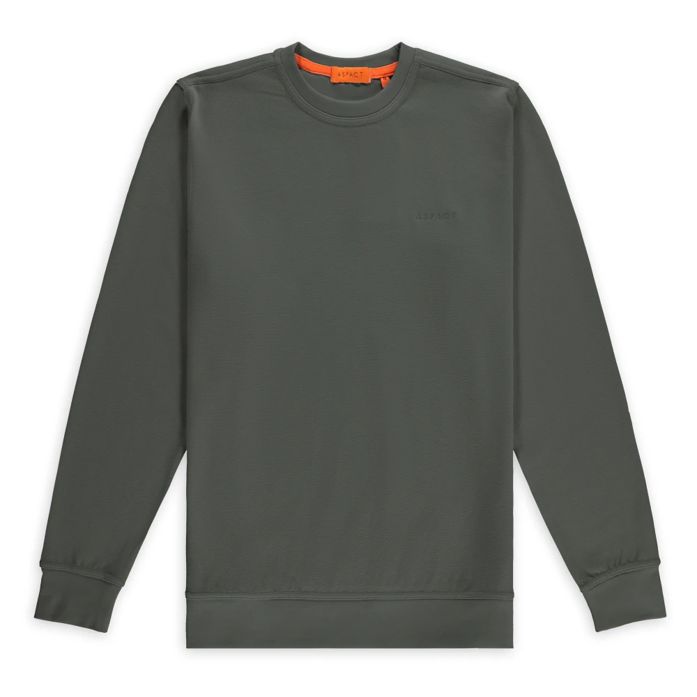 Aspact Ava Sweater Gray Heren