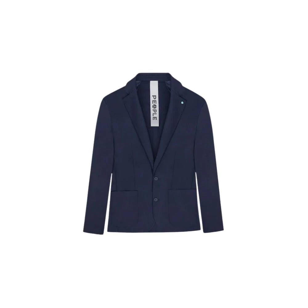 People of Shibuya Ultra-Light Two-Button Jacket Blue Heren