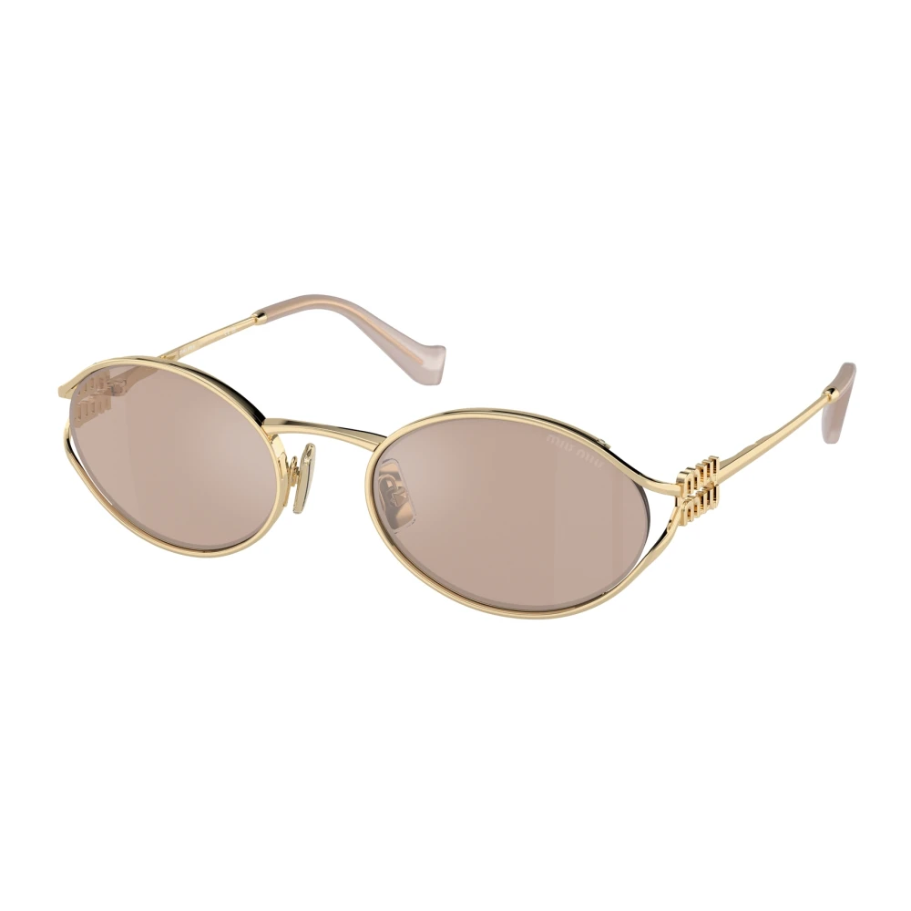 Miu Miu Women's Yellow Logo Sunglasses