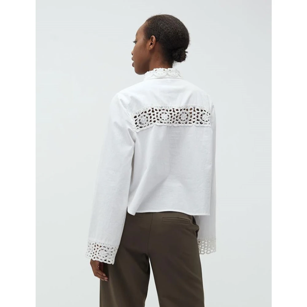 MbyM Marigold Shirt Witte Blouses & Overhemden White Dames