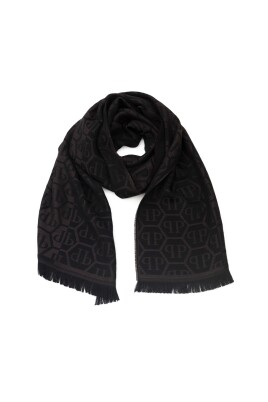brown-logo-all-over-stole