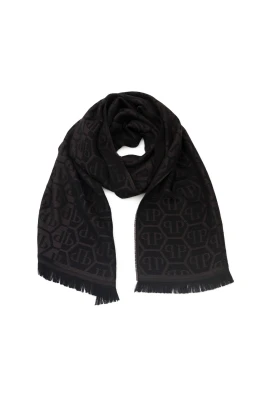 Brun Logo All-Over Stola