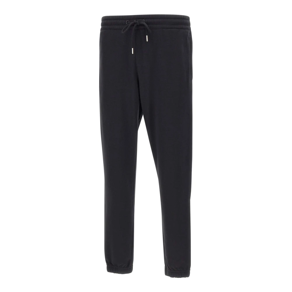 Sun68 Men's Black Sweatpants, S, Joggers Fleece Basic