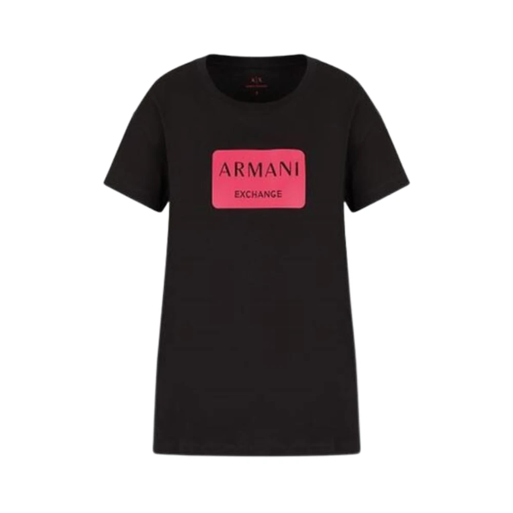 Armani Exchange Klassisk T-shirt Black, Dam