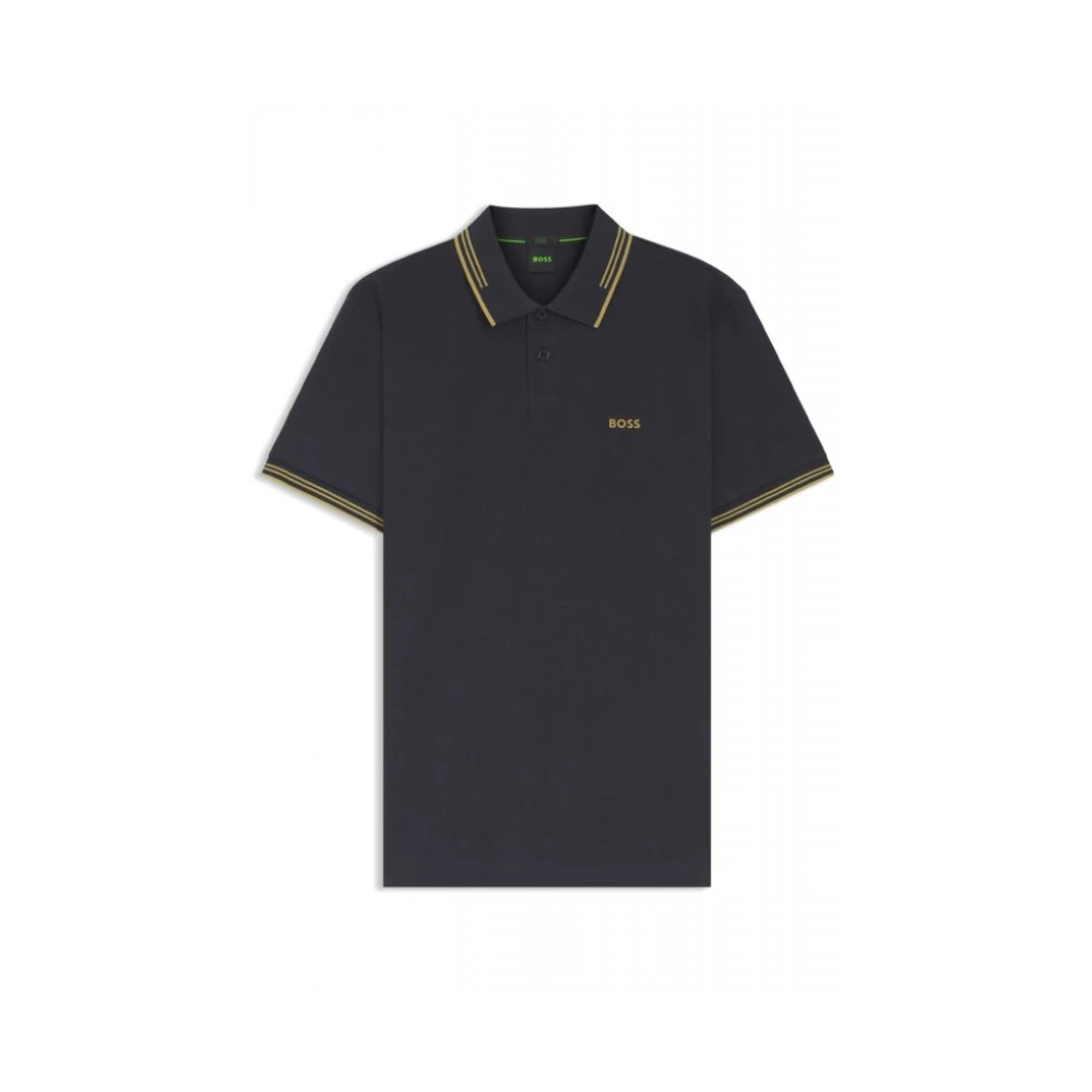 Hugo Men's Blue Polo Shirts, M, Paul Polo Shirt