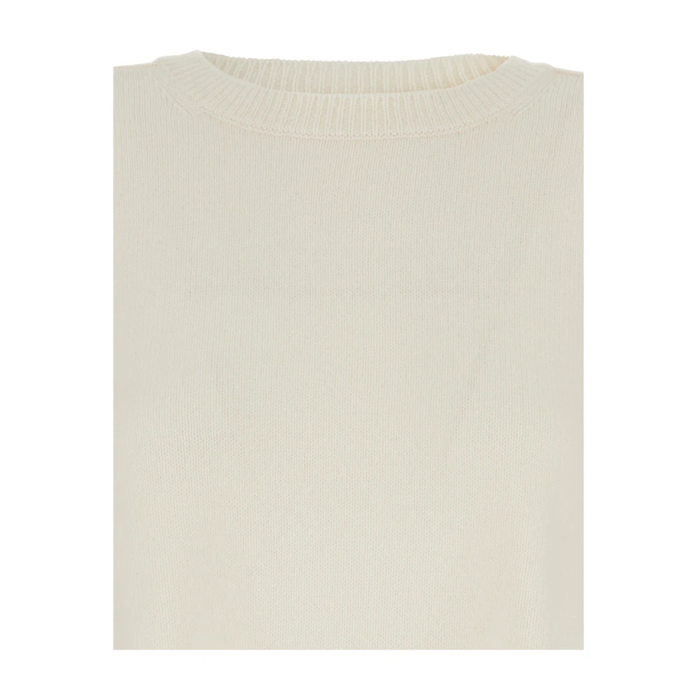P.a.r.o.s.h. Witte Sweater Maglia White Dames