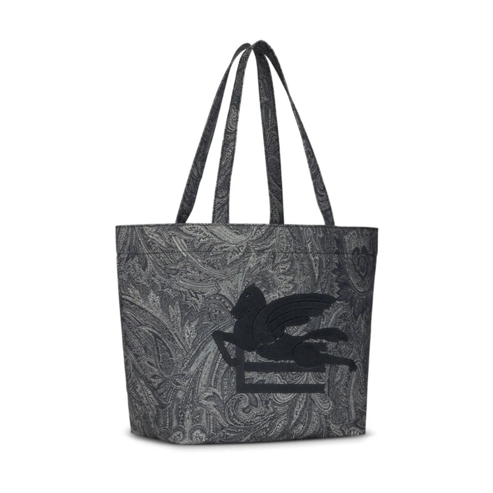 Etro - Bags > Tote Bags - Gray - Etro - Modalova