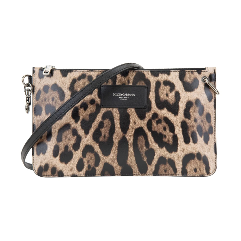 Dolce & Gabbana Men's Multicolor Leather Crossbody Clutch Bag - Cross Body Bags - One Size - Bags