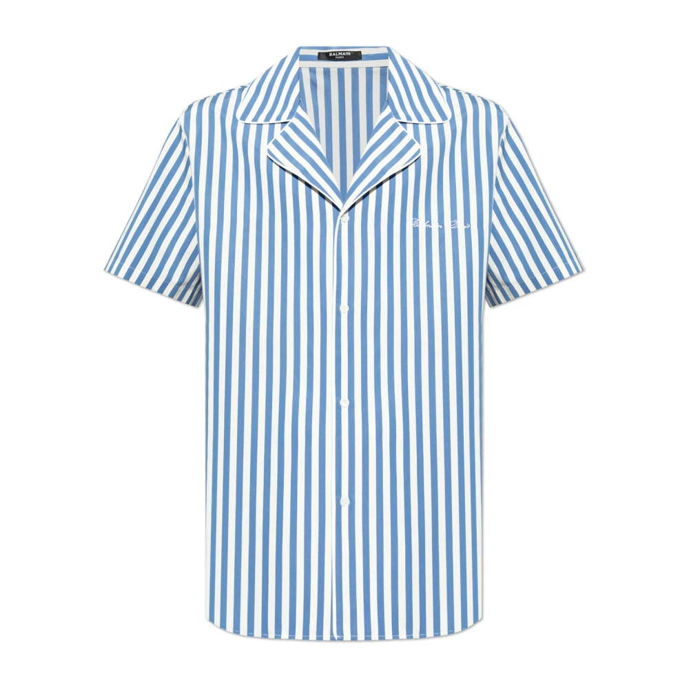 Shirts > Short Sleeve Shirts - - Balmain - Modalova