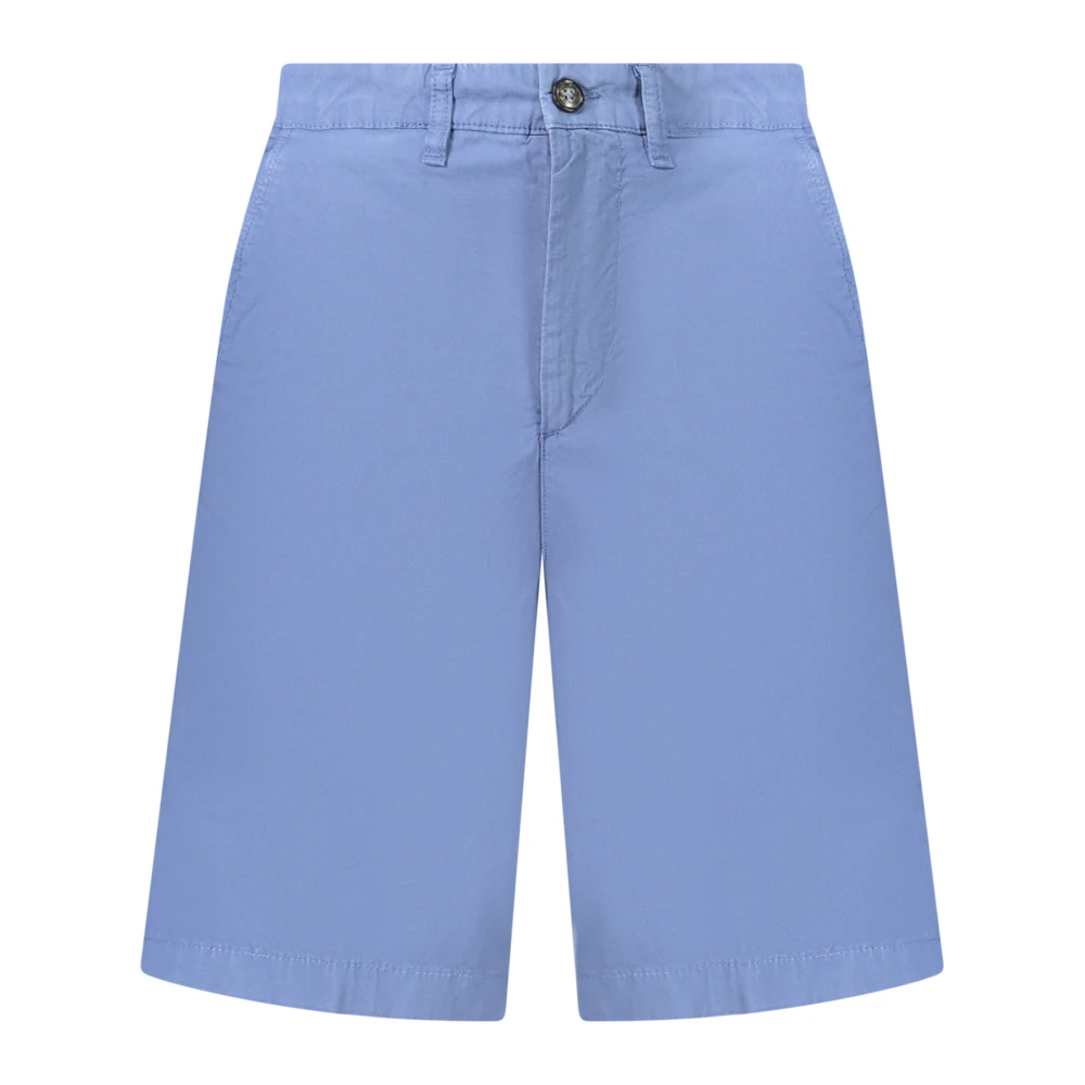 North Sails Blue Bermuda Shorts - Male - Casual Shorts - W30 - Shorts