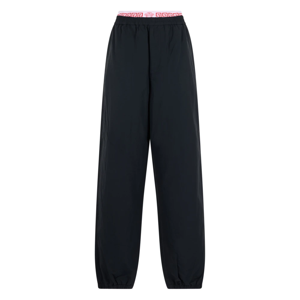 Versace , Sweatpants, Male, Black, M, Sports Trousers - Image 2