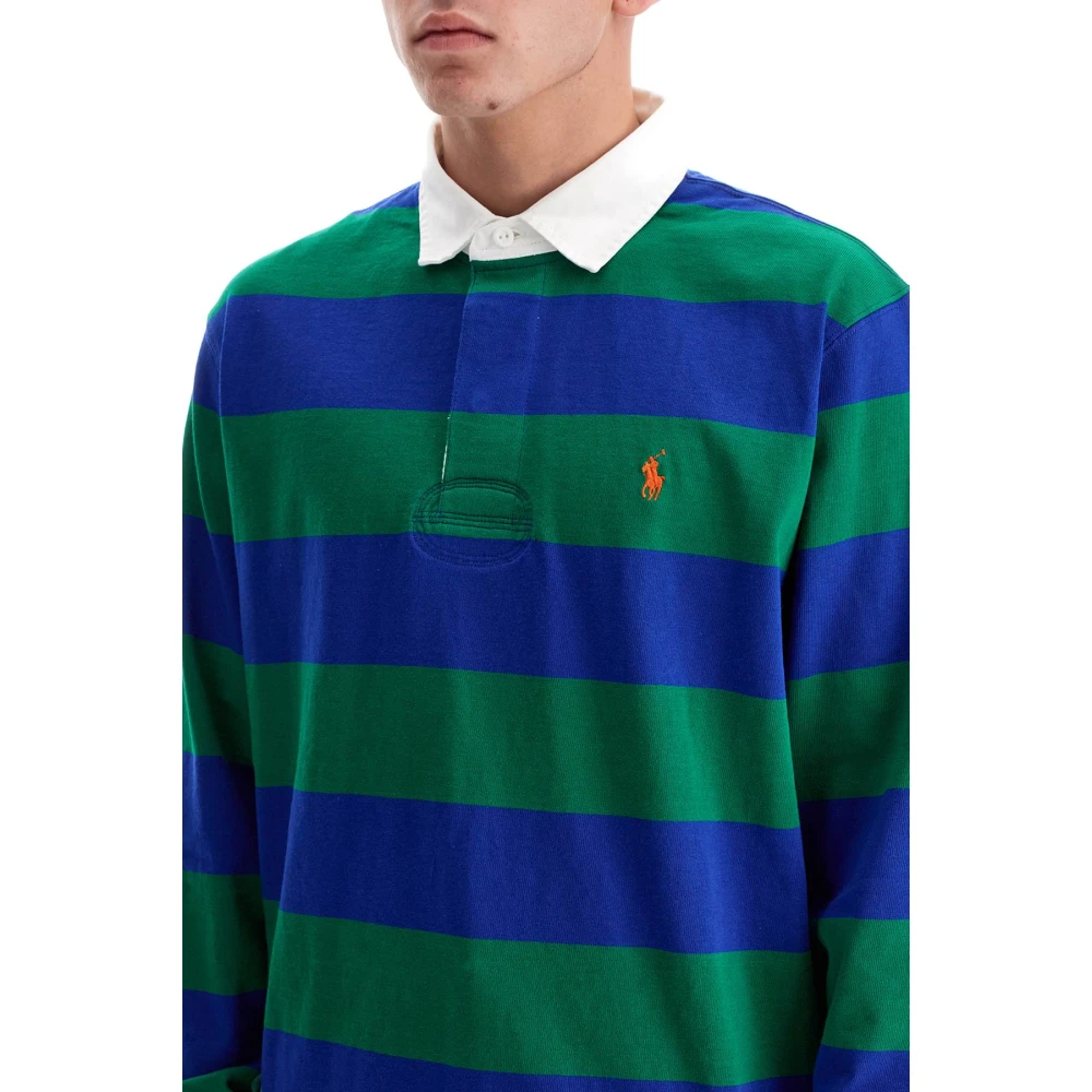 Polo Ralph Lauren Gestreept Rugby Polo Shirt Multicolor Heren