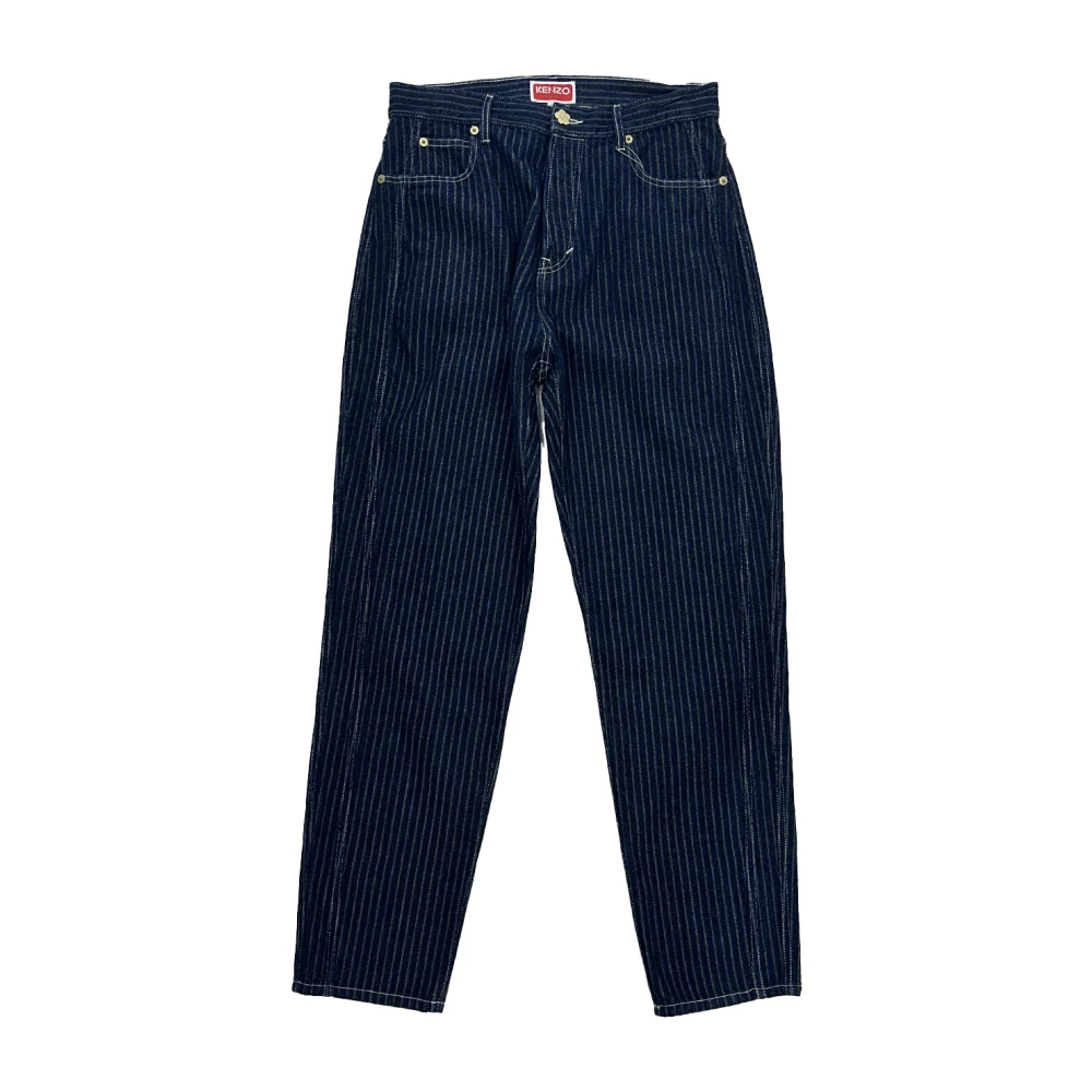 Kenzo Jeans met stikdetails Blue Heren