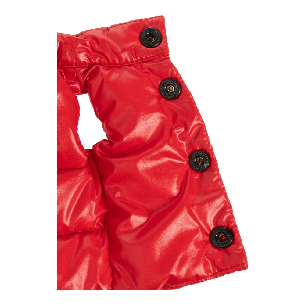 Moncler Sleutelhanger in de vorm van een gewatteerd vest Red Heren