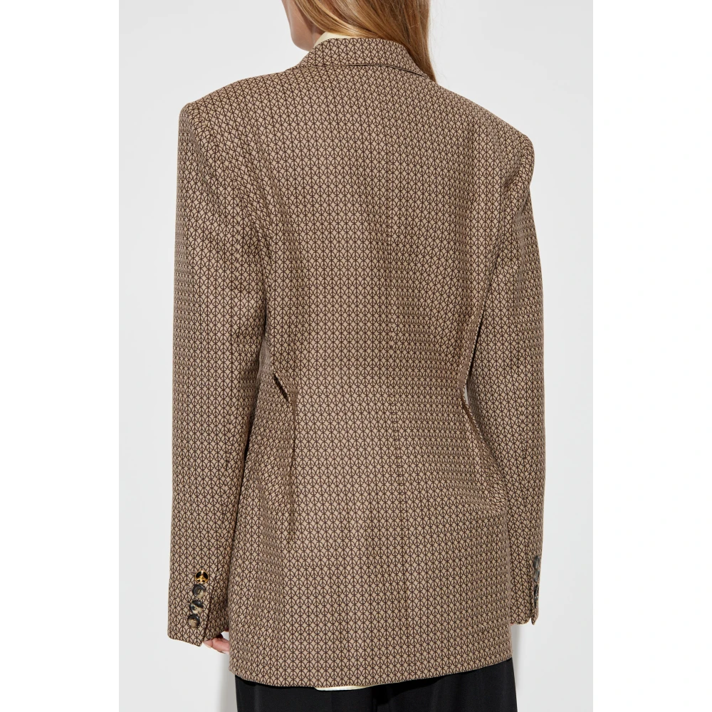 Moschino Wollen Blazer Beige Dames