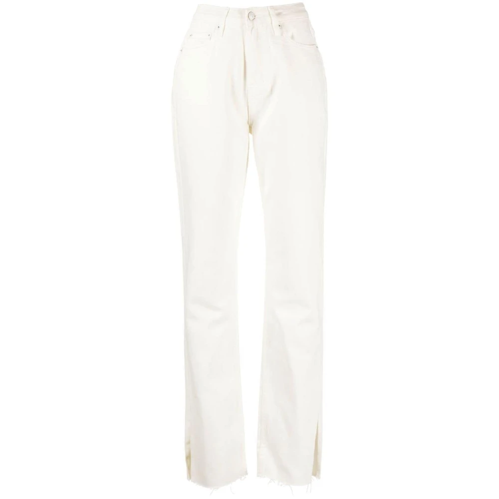 Ksubi Witte Straight Jeans White Dames