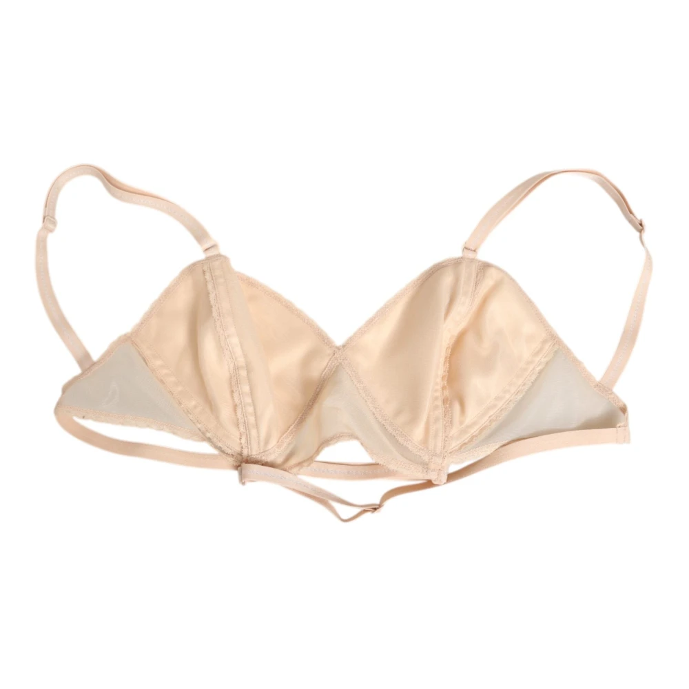 Dolce & Gabbana Women's Beige Bras, M, Soft Cup Brassiere