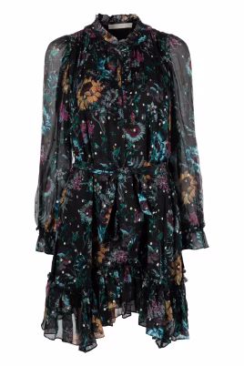 seiden-mini-kleid-in-multicolor