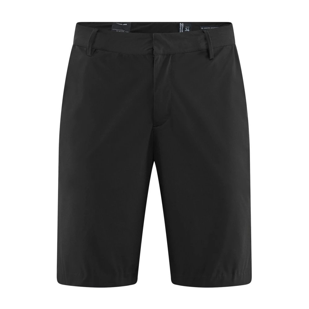 Bomboogie Men's Black Bermuda In Stretch Technical Jersey - Casual Shorts - W31 - Shorts
