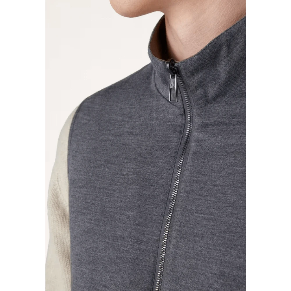 Loro Piana Omkeerbare WindWish™ Vest Brown Heren