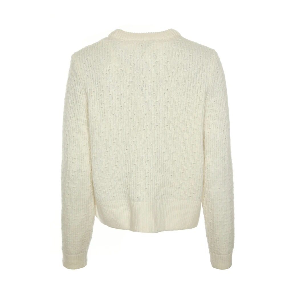 ARMEDANGELS Ronde Hals Gebreide Trui Beige Dames