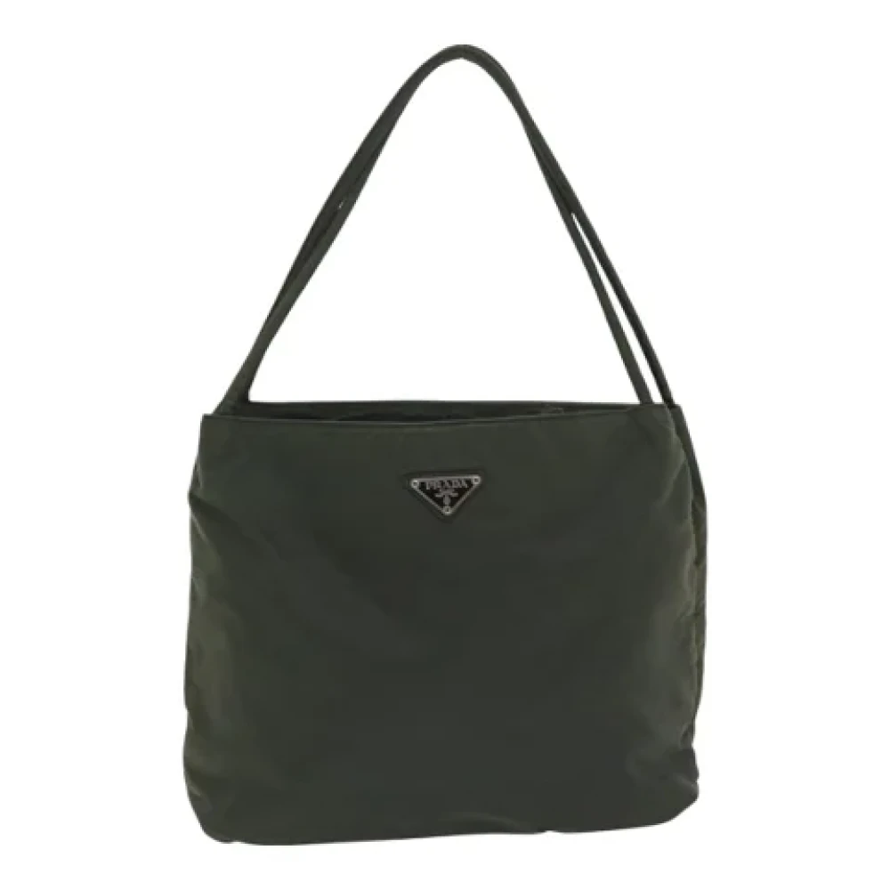 Prada Vintage Pre-owned Nylon totes Brown Dames