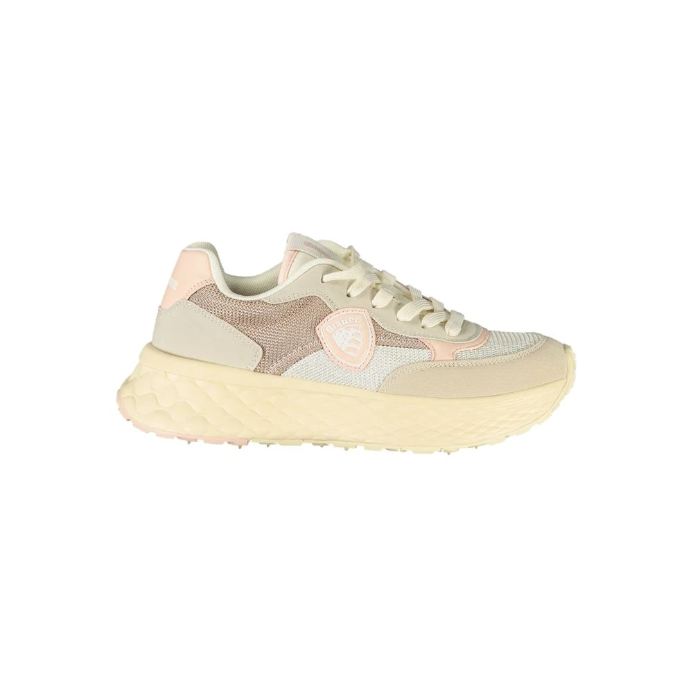 Blauer Women's Beige Polyester Sneaker