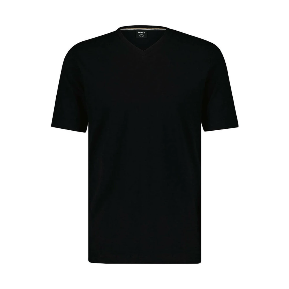 Hugo Boss Slim Fit V-Hals T-Shirt Black Heren