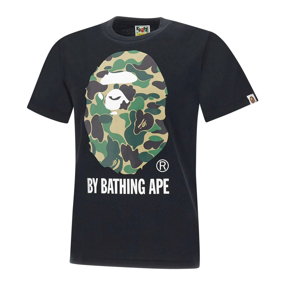 A Bathing Ape Men's Black T-Shirts, Xl, Abc Camo T-Shirt