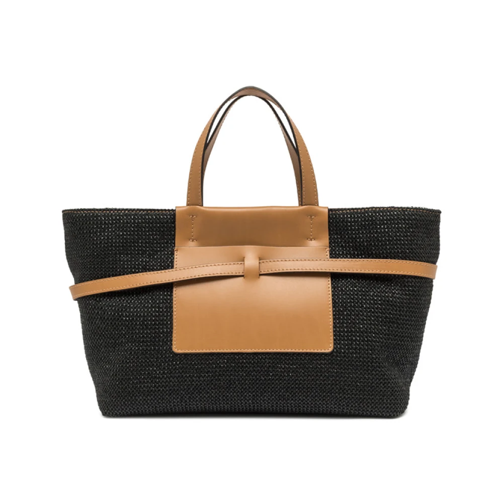 Gianni Chiarini Women's Black Handbags, One Size, Belty Tote Bag