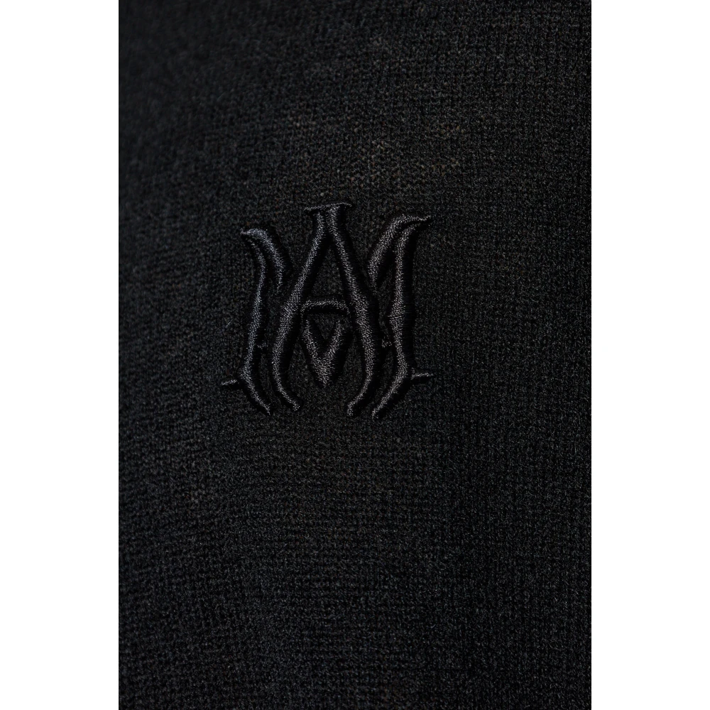 Amiri Cashmere Trui Black Heren