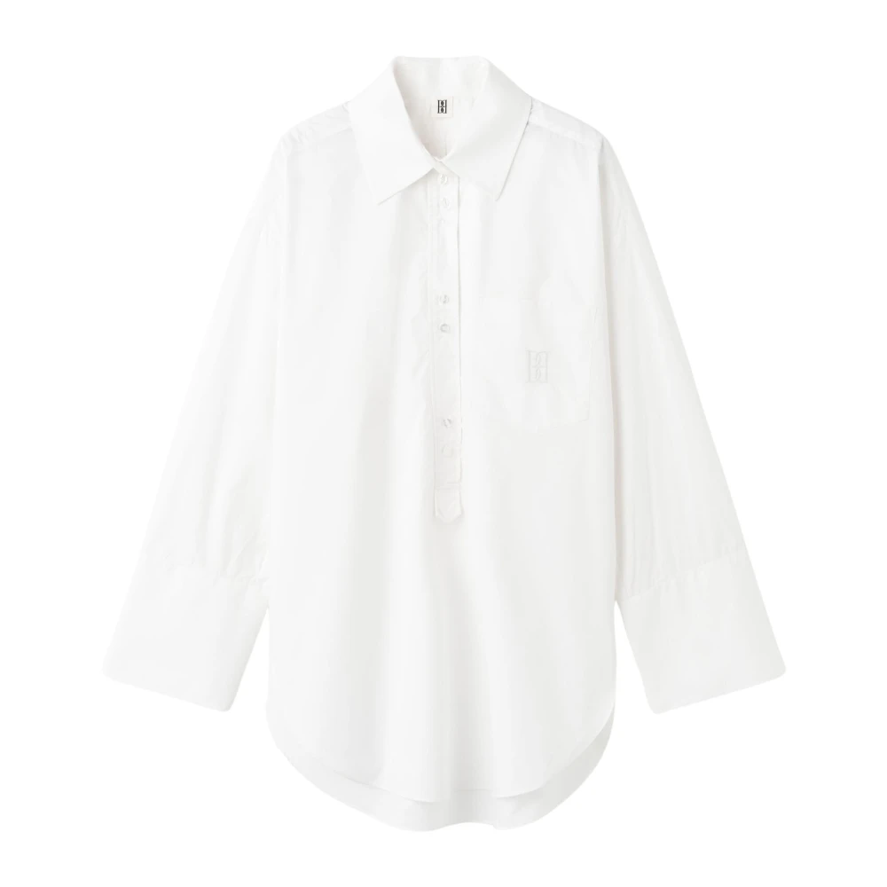 By Malene Birger Maye oversized shirt By Herenne Birger White Dames