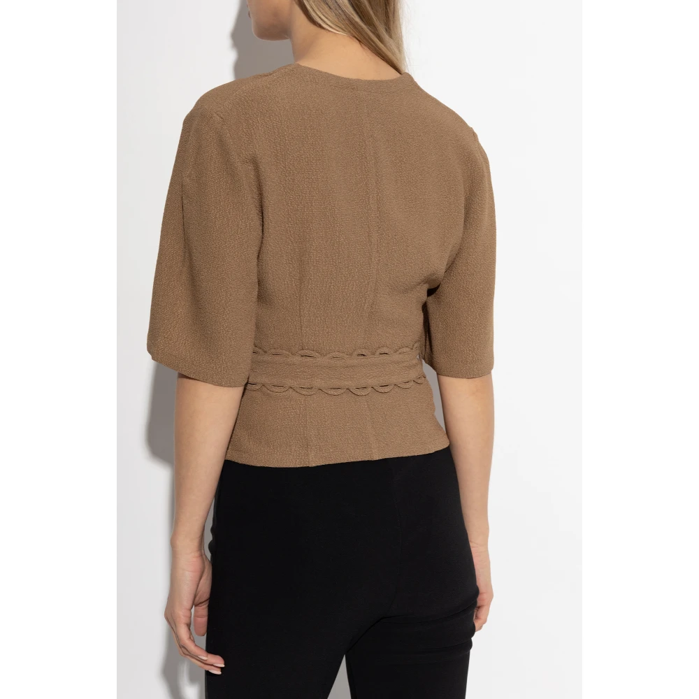 By Malene Birger Top Ullas By Herenne Birger Brown Dames