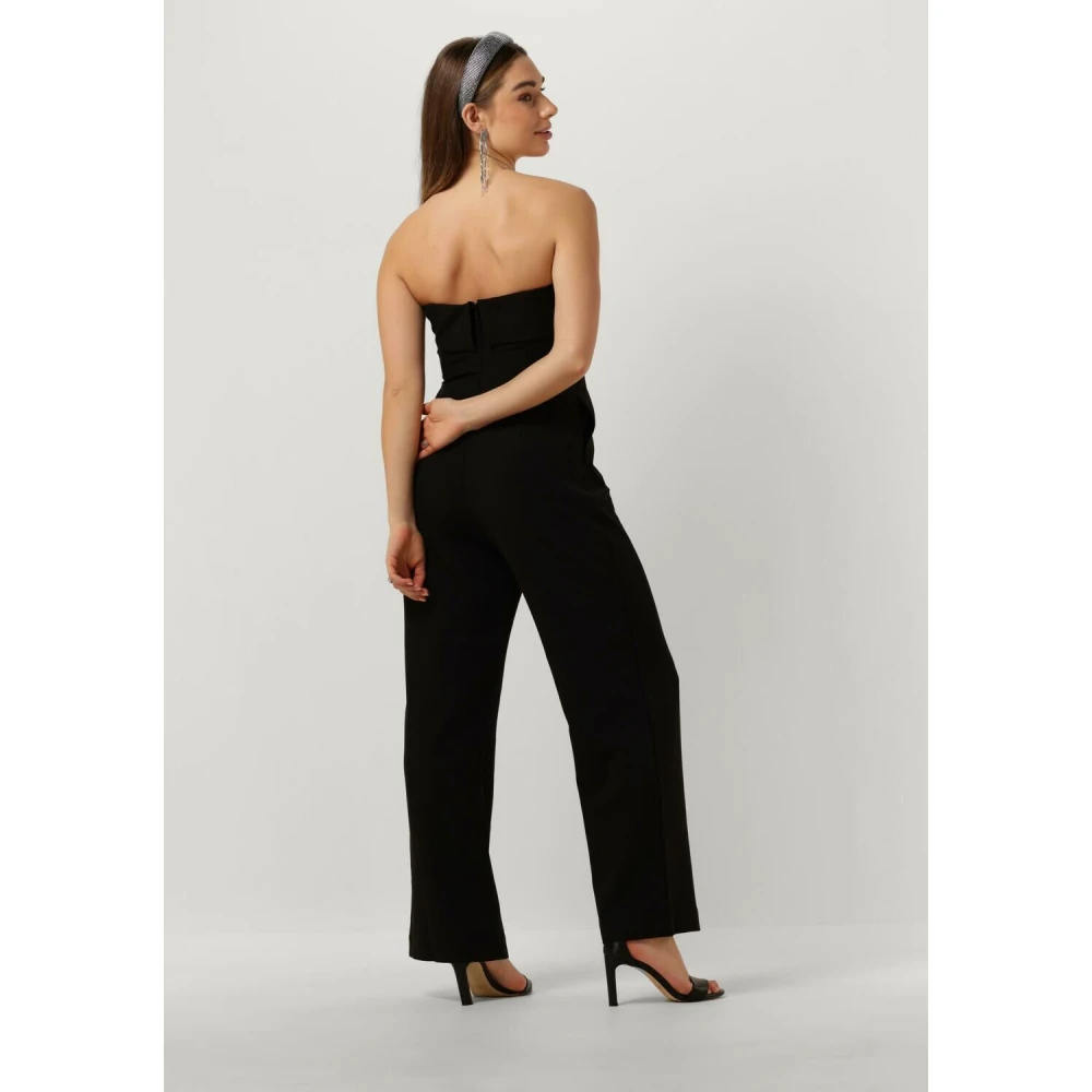 Selected Femme Black Strap Jumpsuit Black Dames