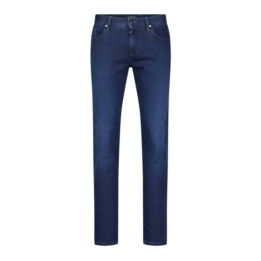 Alberto Slim-fit Jeans Blue Heren