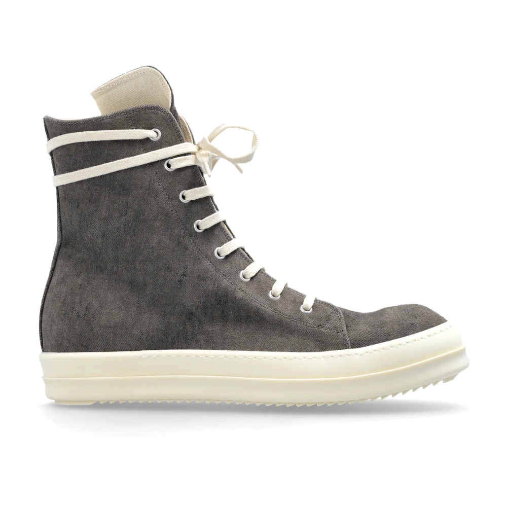 Rick Owens Uomo Grigio Scarpe, 42 Eu, New,
