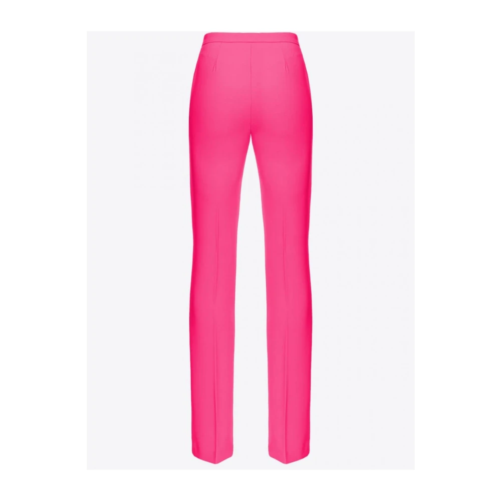 pinko Polyester Broek Pink Dames