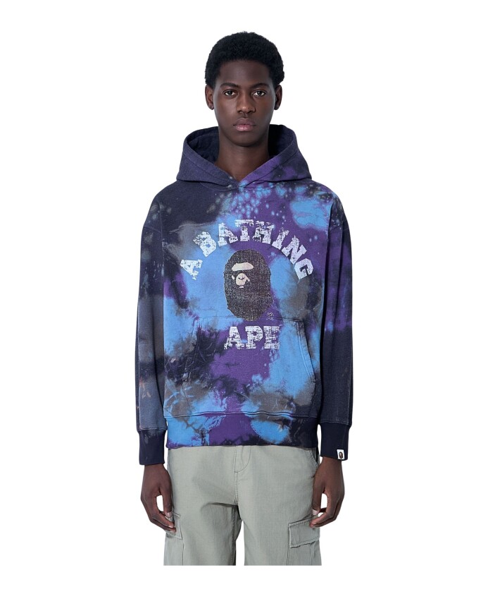 sweat-a-capuche-tie-dye-avec-logo