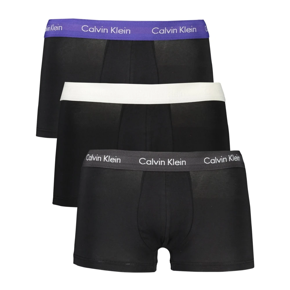 Calvin Klein Herr Boxerbriefs, 3-Pack, Olika Färger Black, Herr