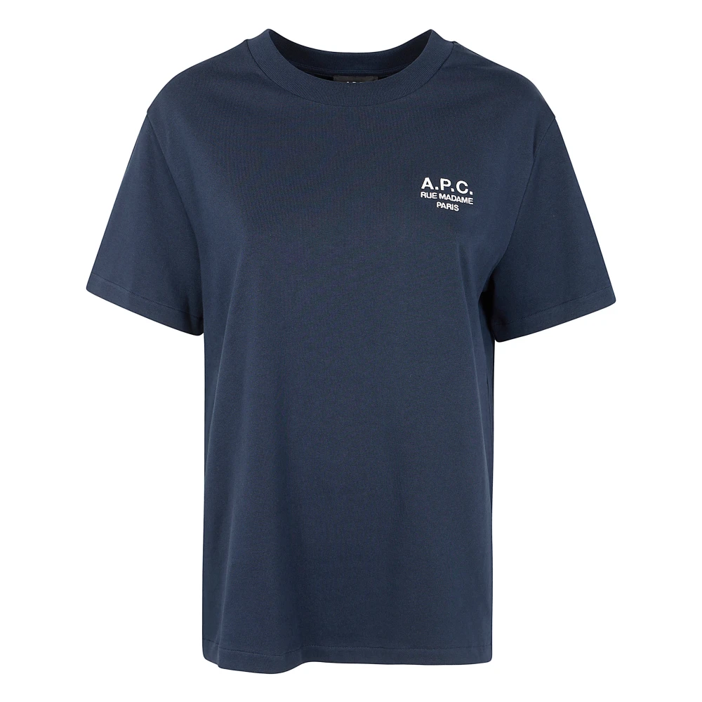 A.p.c. - Tops > T-Shirts - Blue - A.p.c. - Modalova