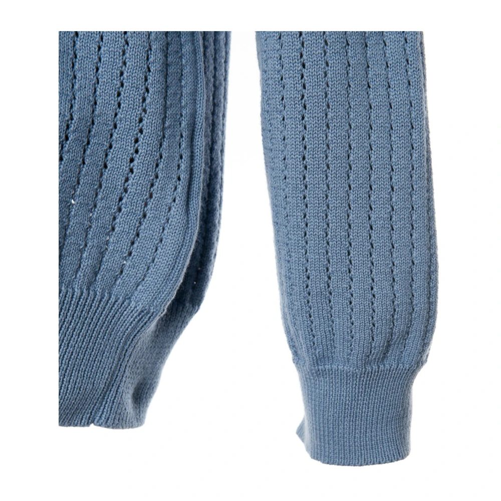 Carhartt WIP Katoenen Gebreid Sweatshirt Losse Pasvorm Blue Heren