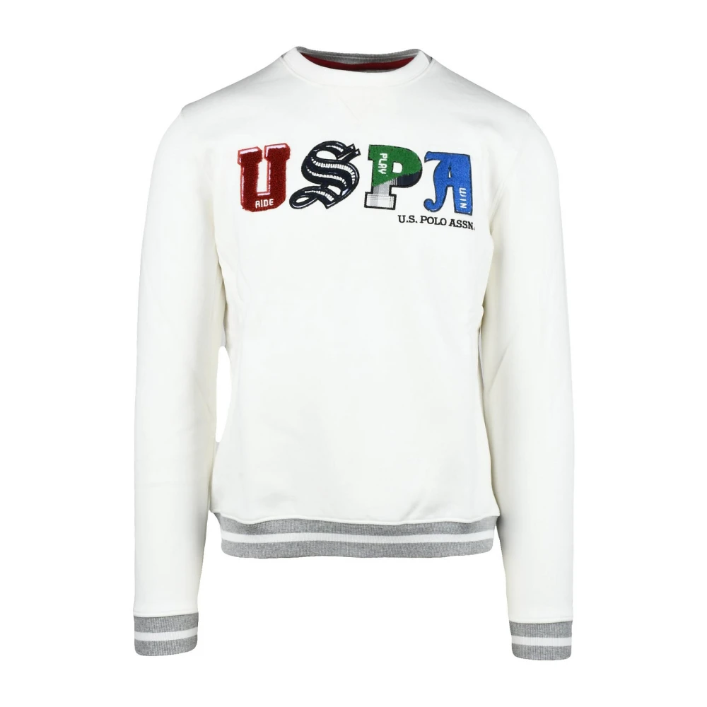 U.s. Polo Assn. Witte Sweatshirt voor Heren White Heren