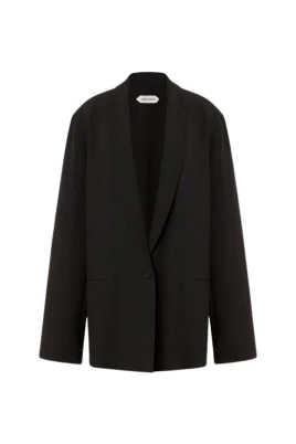 Oversized Kavaj i Stretch Cady