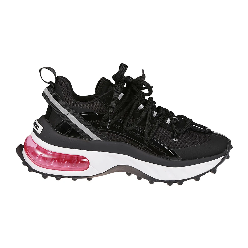 Dsquared2 Bubble Lace-Up Sneakers Black Dames
