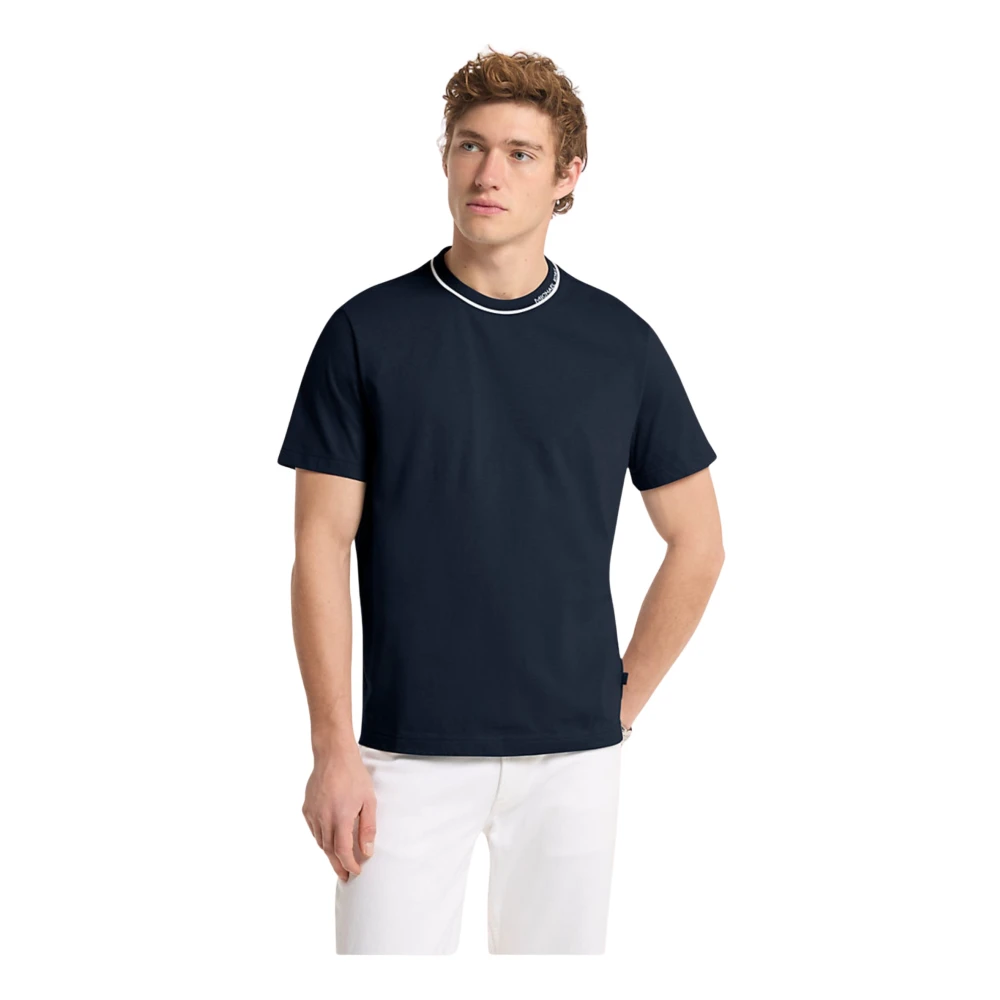 Michael Kors Men's Blue T-Shirt - T-Shirts - Xs - Tops