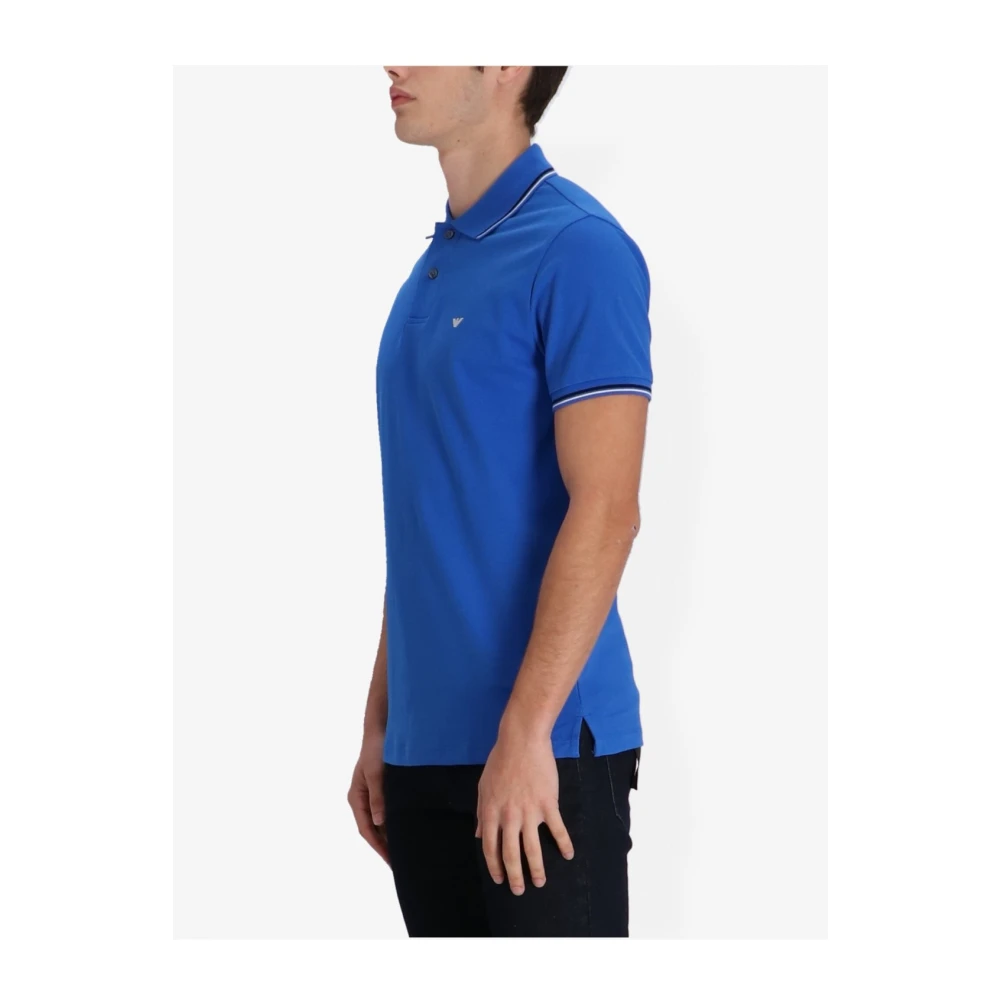 Emporio Armani Stijlvolle T-shirts en Polos Blue Heren