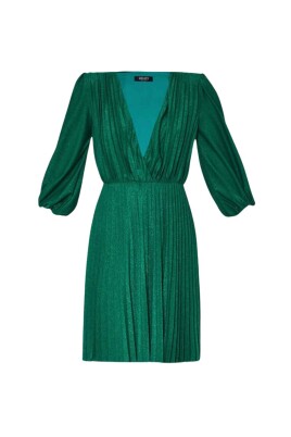 green-classic-dress